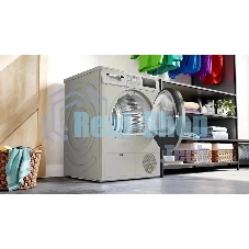 Сушильная машина Bosch WTN86212ME серый, 8 кг, сушка - конденсационная, программ - 8, 59.8 x 84.2 x 61.3 см