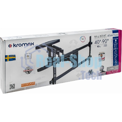Кронштейн для телевизора Kromax ATLANTIS-65 черный 40