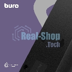 Сетевой фильтр Buro Сетевой фильтр, 5 розеток, 3 метра, черный
