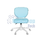 Кресло Cactus CS-CHR-3594BL голубой, ткань, 75 кг, механизм качания