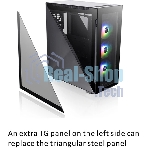 Компьютерный корпус Thermaltake Divider 500 TG ARGb CA-1T4-00M1WN-01 Black/Win/SPCC/Tempered Glass*4/120мм ARGb Fan*3/120мм Standard Fan*1 (527880)