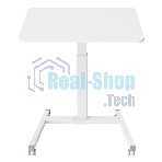 Стол для ноутбука Cactus VM-FDS102 столешница МДФ белый 80x60x122см (CS-FDS102WWT)