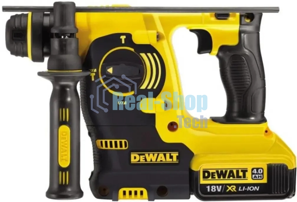 Перфоратор DeWalt DCH253M2-QW, SDS-plus, 18 В, 2.1 Дж, от аккумулятора