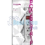 Удлинитель с заземлением Defender L330 16 А,1.5 м, заземление, выключатель