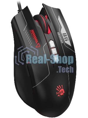 Мышь проводная A4Tech Bloody ES7 черный, 6000 dpi, USB, кнопки - 8