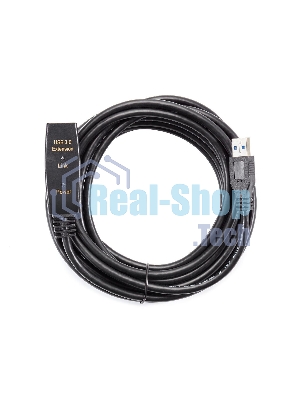 Кабель-адаптер USB3.0-repeater Aopen, удлинительный активный Am-->Af 5м QUST/qust ACU827A-5M