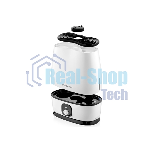Увлажнитель ультразвуковой BRAYER BR4702, 6 л, 25 м,( 40-80%), 24 ч., регулировка интенсивности