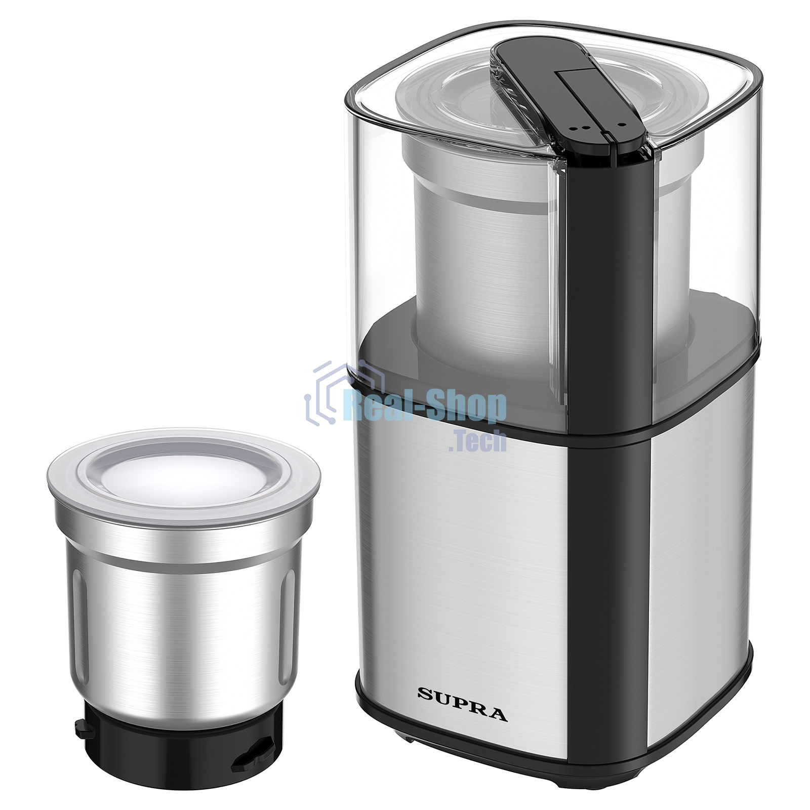 Кофемолка SUPRA CGS-320 300 Вт, 80 г, серебристый