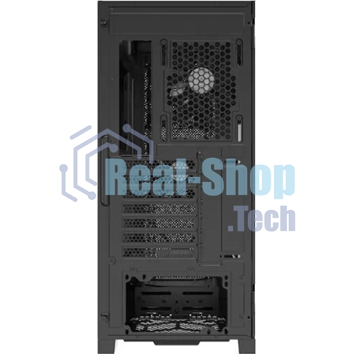 Компьютерный корпус Montech AIR 1000 LITE черный без БП ATX 1x120мм 3x140мм 2xUSB3.0 1xUSB3.1 audio bott PSU