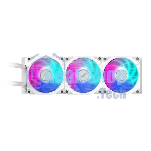 Система жидкостного охлаждения Gigabyte AORUS WATERFORCE X II 360I белый, 3 x 120мм ARGb Fan, sTR5, RTL (9JAWTX2360I-00-10)