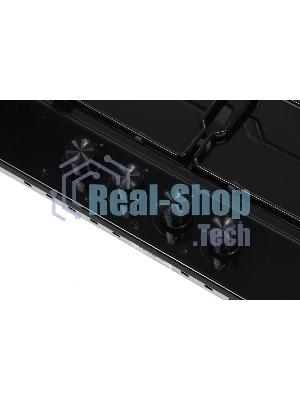 Газовая варочная поверхность Beko HIAG 64223 B, 4 конфорки, нержавеющая сталь, 7400 Вт