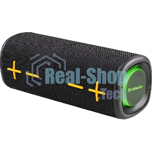 Колонка портативная Defender Union black (20Вт, 2.0 стерео, Bluetooth, питание от аккумулятора)