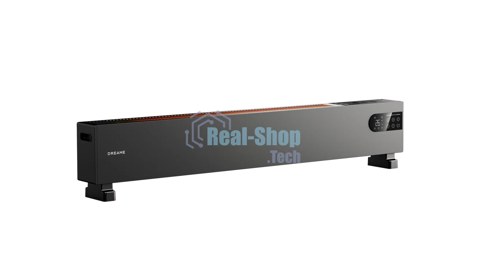 Конвектор Dreame HT30 Ultra чёрный, 25 м², 2200 Вт, термостат, WiFi