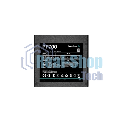 Блок питания Deepcool/GamerStorm PF700, 700Вт, 80 PLUS, 120мм, черный