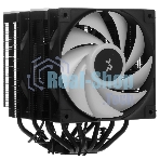 Кулер для процессора DEEPCOOL AG620 BK ARGB V2 черный 120мм алюминий+медь 1850rpm 29.4db 4-pin 260W 157мм