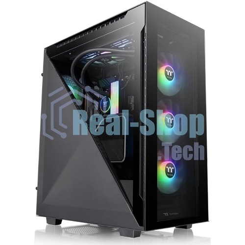 Компьютерный корпус Thermaltake Divider 500 TG ARGb CA-1T4-00M1WN-01 Black/Win/SPCC/Tempered Glass*4/120мм ARGb Fan*3/120мм Standard Fan*1 (527880)