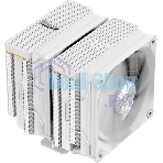 Кулер Ocypus Iota A62 WH Iota-A62-WH белый 120мм алюминий+медь 2000rpm 29db 4-pin 260W 158мм