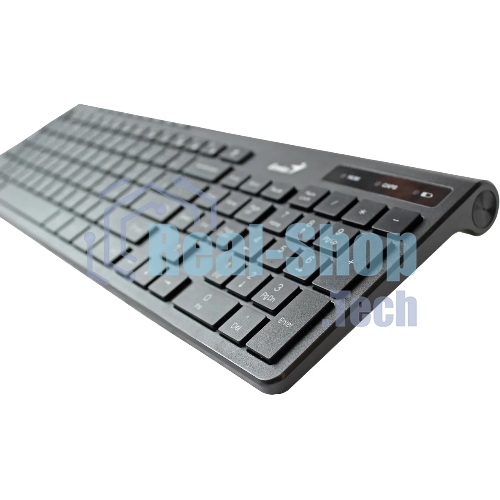 Клавиатура беспроводная Genius SlimStar 7230, USB, Радиоканал, черный