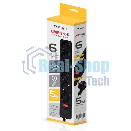 Сетевой фильтр CROWN CMPS-06