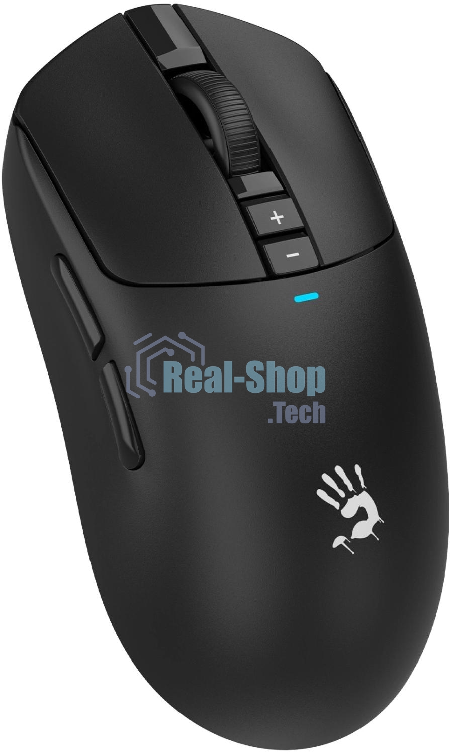 Мышь беспроводная/проводная A4Tech Bloody R72 Ultra Duo черный, 20000 dpi, радиоканал, USB, кнопки - 7