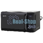Микроволновая печь Sharp R2852RK черный/серебристый, 20 л, 800 Вт, переключатели - кнопки, поворотный механизм