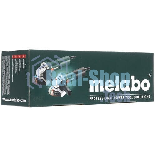 Угловая шлифовальная машина Metabo W 750-125 750Вт 11500об/мин рез.шпин.:M14 d=125мм (603605000)