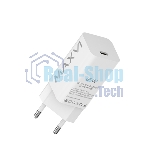 Сетевое зарядное устройство Maxvi A481GN mini 65W, USB-C, белый