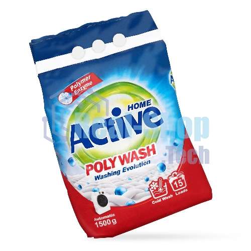Стиральный порошок автомат Active Poly Wash, 1.5 кг (511701037)