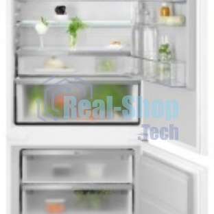 Встраиваемый холодильник Electrolux ENP7TD75S, комбинированный No Frost, Размеры ВxШxГ [мм]: 1884x696x549, сенсорное управление с символьным дисплеем, Динамическая система охлаждения в холодильной камере, система охлаждения в морозильной камере - No Frost, крепление дверцы на направляющих, A++ класс энергопотребления, Большой ящик на телескопических направляющих, MultiSpace, Flexi shelf, Инверторный компрессор