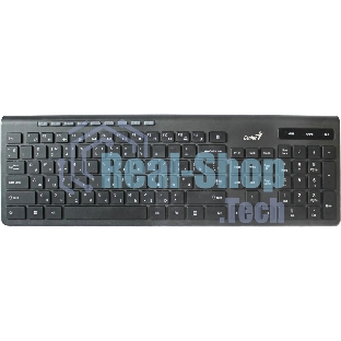 Клавиатура беспроводная Genius SlimStar 7230, USB, Радиоканал, черный