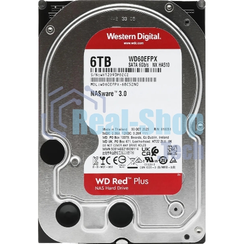 Жесткий диск HDD Western 6TB 5400RPM SATA-III 3.5