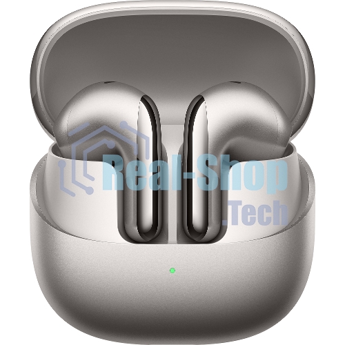 Наушники TWS Xiaomi Buds 5 серый, вкладыши, Bluetooth, активное шумоподавление, до 6 ч