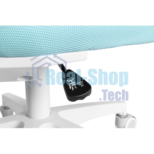 Кресло Cactus CS-CHR-3594BL голубой, ткань, 75 кг, механизм качания