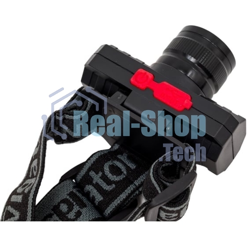 Фонарь налобный Navigator NPT-H28-ACCU 1Cree XPE 3Вт li-ion 1.2А.ч 3реж. фокус
