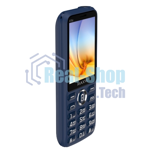 Мобильный телефон Maxvi K15c синий