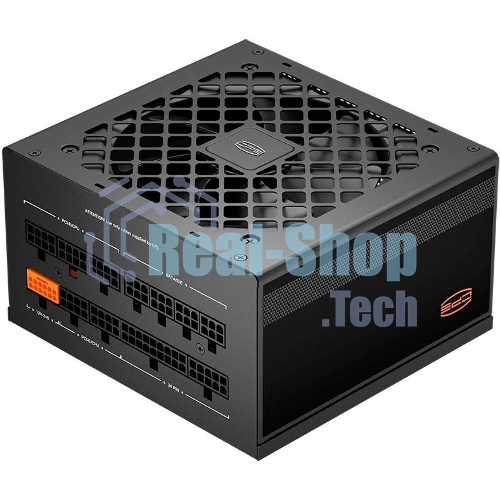 Блок питания ПК/Power Supply PCCooler, 650W 80 PLUS Gold (ATX, 3.1, Full modular, 1x24(20+4)pin, 2xCPU 8(4+4)pin, 2xPCIe*2 8(6+2)pin, 1x12VHPWR, 5xSATA*3, 1xMOLEX4pin, Active, 120x120мм, 140x150x86mm, APFC, OVP/UVP/SCP/OPP/OCP/OTP/SPD, black)