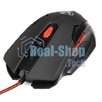 Мышь проводная Dialog Gan-Kata MGK-10U черный, 2400 dpi, USB, кнопки - 6