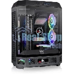 Компьютерный корпус Thermaltake The Tower 600 Black черный без БП ATX 13x120мм 9x140мм 4xUSB 3.0 audio bott PSU