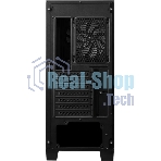 Компьютерный корпус без блока питания Case MSI MAG FORGE 321R AIRFLOW, Midi-Tower, TG, 4x120мм ARGB, 2xUSB 3.2, 1xUSB 3.2 Type-C, ATX, mATX, mITX черный