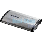 Внешний SSD ADATA SD810, 4Tb, USB 3.2 Gen 2x2 Type-C, R/W 2000/2000, серебристый