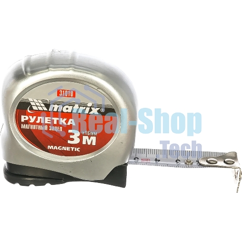 Рулетка Matrix magnetic 3мх16мм магнитный зацеп