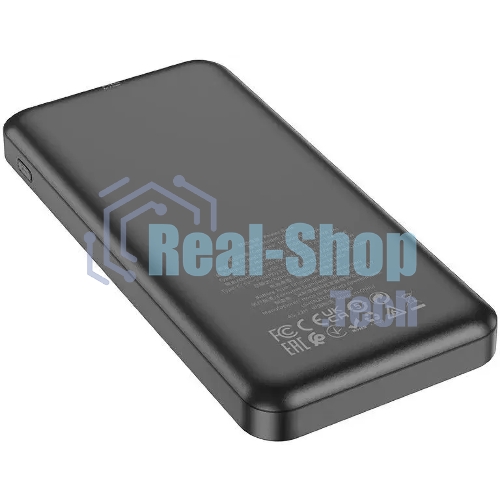 Портативный аккумулятор Hoco J102 Cool figure 10000mAh QC3.0/PD3.0 20W 3A USB-A/USB-C черный