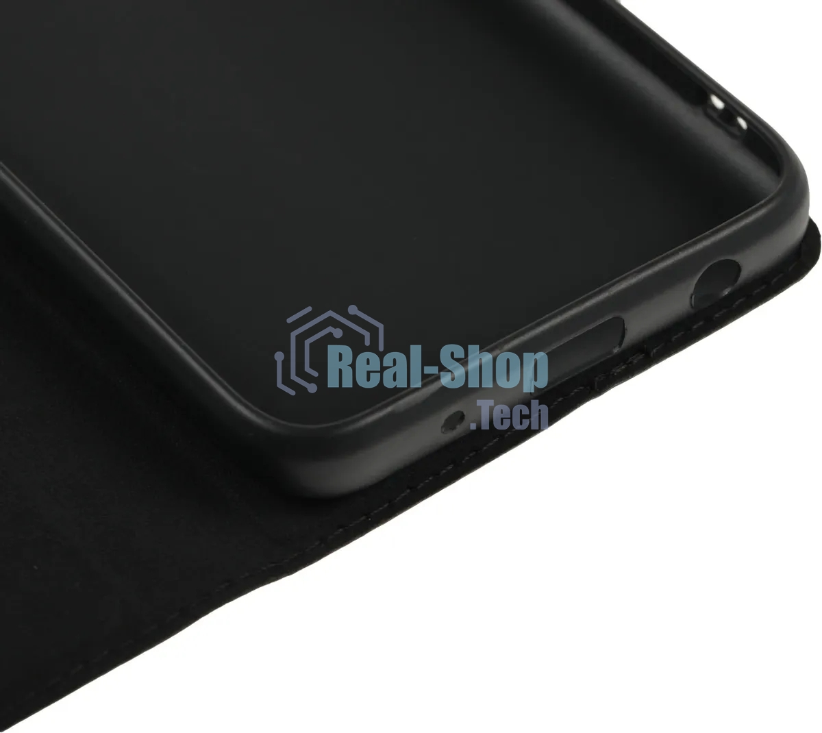 Чехол (флип-кейс) BoraSCO для Xiaomi Poco C51 Book Case черный (72199)