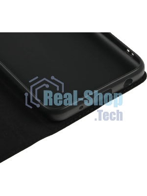 Чехол (флип-кейс) BoraSCO для Xiaomi Poco C51 Book Case черный (72199)
