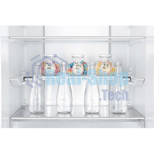 Холодильник Haier C4F740CLBGU1 коричневый двухкамерный 286/115л морозилка снизу, No Frost