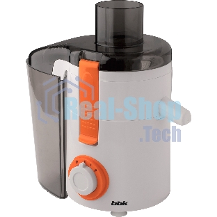 Соковыжималка BBK JC060-H11 белый/оранжевый, центробежная, 550 Вт, 500 мл, механическое