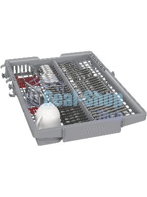 Встраиваемая посудомоечная машина Bosch SPV4HMX14Q, 45 см, 10 комплектов, электронное управление, дисплей, энергоэффективность А+, уровень шума 46 дБ, цвет белый