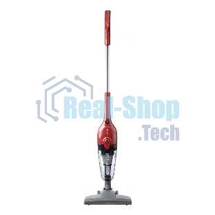 Пылесос вертикальный Centek CT-2565 красный, питание от сети, 200 Вт, уборка сухая, пылесборник 1.2 л