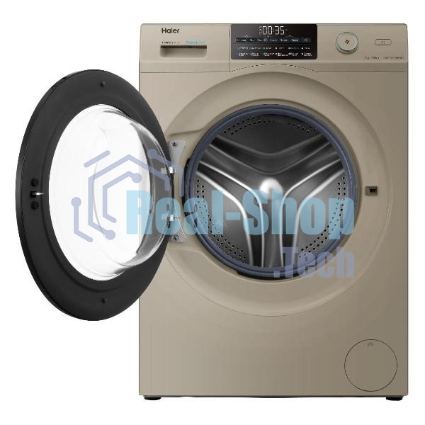Стиральная машина Haier HW70-BP12959GE золотой, загрузка фронтальная 7кг, 1200 об/мин., класс: A+++