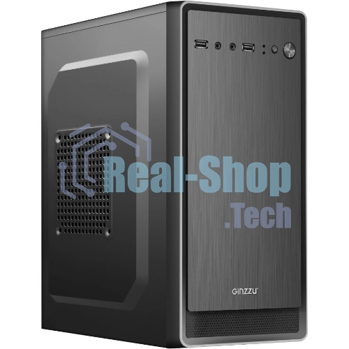 Компьютерный корпус Ginzzu B180 2хUSB 2.0,AU w/o PSU